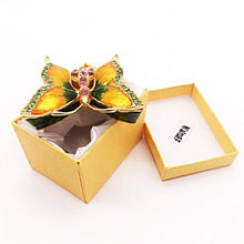 Load image into Gallery viewer, Butterfly Trinket Box Bejeweled Animal Figurine Collectible Ring Holder with Gift Box - EK CHIC HOME