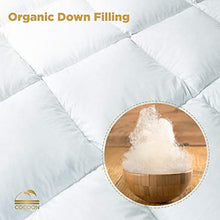 Load image into Gallery viewer, Cocoon Premium Organic Siberian Queen Size Down Comforter - EK CHIC HOME
