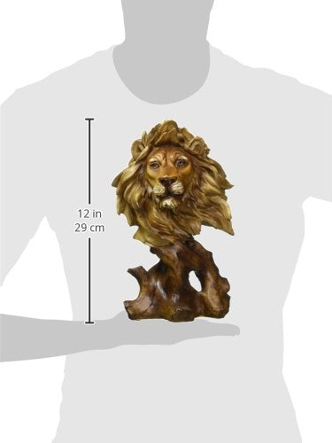 Lion Bust Collectible Figurine - EK CHIC HOME