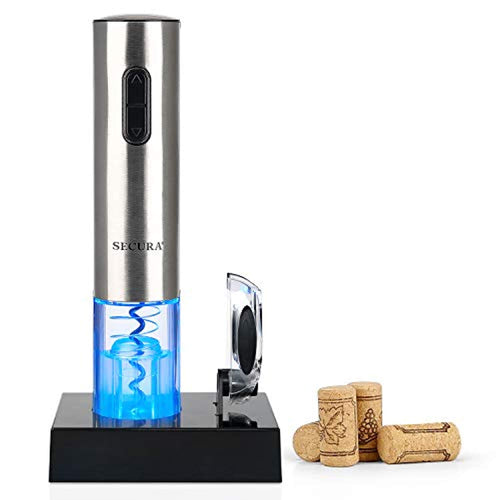 Electric Wine Opener-Rechargeable (Stainless Steel) - EK CHIC HOME