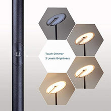 Load image into Gallery viewer, Dimmable LED Torchiere Floor Lamp 3-Level Adjustable - EK CHIC HOME