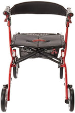 Load image into Gallery viewer, Nitro Euro Style Red Rollator Walker, Red - EK CHIC HOME