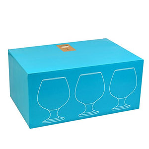 Brandy/Cognac Snifter Glasses  - Pack of 6 Glasses - EK CHIC HOME