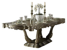 Load image into Gallery viewer, European 10PC Dining Set Table, 2 Arm, 6 Side Chair, Buffet &amp; Hutch in Gold - EK CHIC HOME