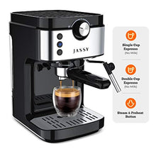 Load image into Gallery viewer, Espresso Coffee Machine, With Milk Frother Steam Wand - EK CHIC HOME