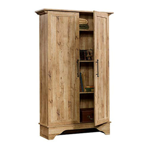 Viabella Storage Cabinet, L: 40.32" x W: 13.15" x H: 65.83", Antigua Chestnut finish - EK CHIC HOME