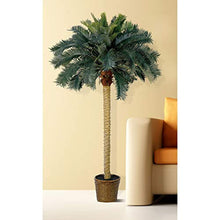 Load image into Gallery viewer, 6ft. Sago Palm Silk Tree - EK CHIC HOME