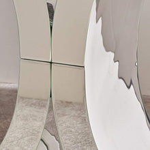 Load image into Gallery viewer, Modern X Shaped Glass Finished Console Table - EK CHIC HOME