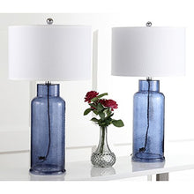 Load image into Gallery viewer, Bottle Glass Blue 29-inch Table Lamp (Set of 2) - EK CHIC HOME