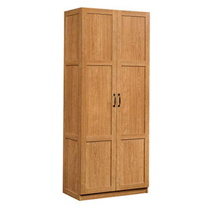Storage Cabinet, L: 29.61" x W: 16.02" x H: 71.50", Soft White finish - EK CHIC HOME