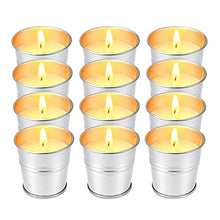Load image into Gallery viewer, Citronella Candles Outdoor Indoor - 2.5 oz Scented Candles Set 12 - EK CHIC HOME