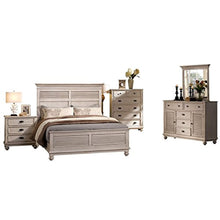 Load image into Gallery viewer, 6 Piece Shutter Panel Cal King Bedroom Set - EK CHIC HOME
