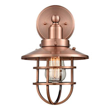 Load image into Gallery viewer, Industrial Vintage Wall Sconce Light with Bulbs, Antique Copper Finish Wall Lights, 2-Pack - EK CHIC HOME