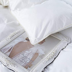 Egyptian King Size Luxury Siberian Goose Down Comforter - EK CHIC HOME