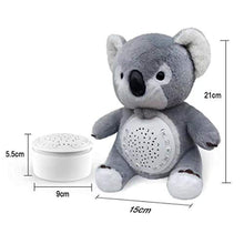 Load image into Gallery viewer, 12 Baby-Soothing Sounds and Sleep Aid Night Light | Portable Soother Stuffed Animals Koala Toy - EK CHIC HOME