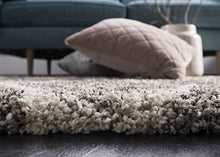 Load image into Gallery viewer, Hudson Shag Collection Grey and Ivory Moroccan Ogee Plush Area Rug (8&#39; x 10&#39;) - EK CHIC HOME