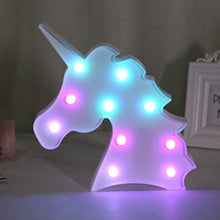 Load image into Gallery viewer, UNICORN Colorful Unicorn LED Light Night Lights Lamp - EK CHIC HOME