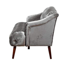 Load image into Gallery viewer, Modern Glam Tufted Velvet 3 Seater Sofa, - EK CHIC HOME