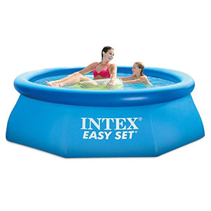 8ft X 30in Easy Set Pool Set with Filter Pump - EK CHIC HOME