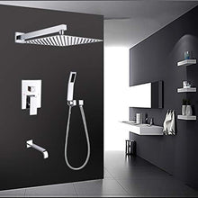 Load image into Gallery viewer, Shower System With Tub Spout,Tub Shower Faucet Set - EK CHIC HOME