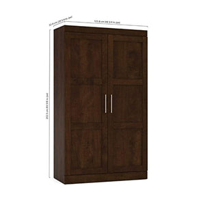 CHIC Designs Pullout Armoire in Chocolate - EK CHIC HOME