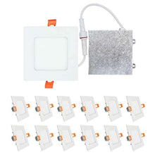 Load image into Gallery viewer, (12 Pack) 4 inch 9W LED Light with Junction Box - EK CHIC HOME
