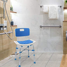 Load image into Gallery viewer, Bariatric Heavy Duty Bath Chair 500 lbs Cap. Transfer Bench w/EVA Paded Seat - EK CHIC HOME