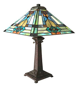 Tiffany Mason Table Lamp - EK CHIC HOME