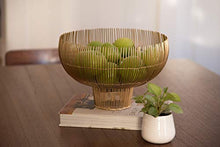 Load image into Gallery viewer, Decorative Metal Wire Bowl Fruit Basket Gold Finish - EK CHIC HOME
