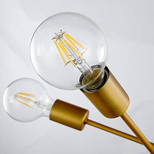 Modern Chandelier 10-Light Pendant Lighting Sputnik Light Vintage Ceiling Light Fixture UL Listed - EK CHIC HOME