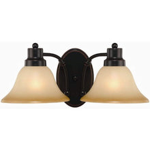 Load image into Gallery viewer, 2 Light Oil Rubbed Bronze 7-1/2 Inch by 16 Inch  Wall Lighting Fixture - EK CHIC HOME