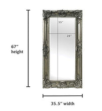 Load image into Gallery viewer, Champagne Leaner Mirror, 35 7/16&quot; x 67&quot;, Gold - EK CHIC HOME