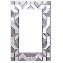 Load image into Gallery viewer, Large Framed Rectangular Bathroom Mirror, Sliver Vanity Glass Wall Make-up Mirror, 36&quot;x24&quot; - EK CHIC HOME