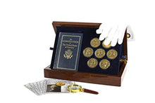 Load image into Gallery viewer, Franklin Mint Founding Fathers Coin Collection - 7-Piece 24-Karat Gold-Plated  - Complete Collector Set - EK CHIC HOME