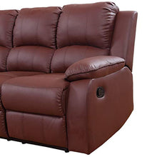 Load image into Gallery viewer, Roma Furniture Large Classic Sofa - Sectional - Traditional - Bonded Leather - EK CHIC HOME