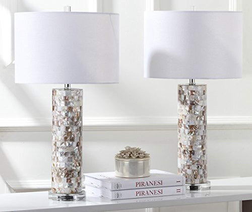 Boise Cream 28.9-Inch Table Lamp (Set of 2) - EK CHIC HOME