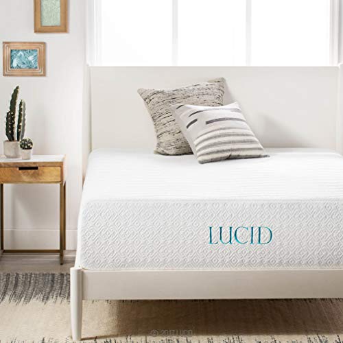 14 Inch Plush Memory Foam Mattress - Ventilated CertiPUR-US Certified - EK CHIC HOME