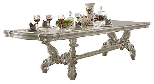 Luxurious Versailles Bone White Dining Table - EK CHIC HOME