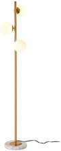 Load image into Gallery viewer, LED Floor Lamp - 3 Glass Globes - EK CHIC HOME