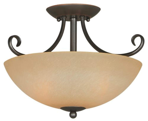 Ceiling Light Fixture, Classic Bronze - EK CHIC HOME