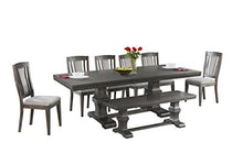 Load image into Gallery viewer, 8 Piece Knox Dining Set-Table, Gray Oak - EK CHIC HOME