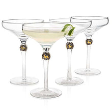 Load image into Gallery viewer, &quot;New York&#39;s Most Exquisite&quot; Cocktail Glass (Gift Box Set of 4) - EK CHIC HOME