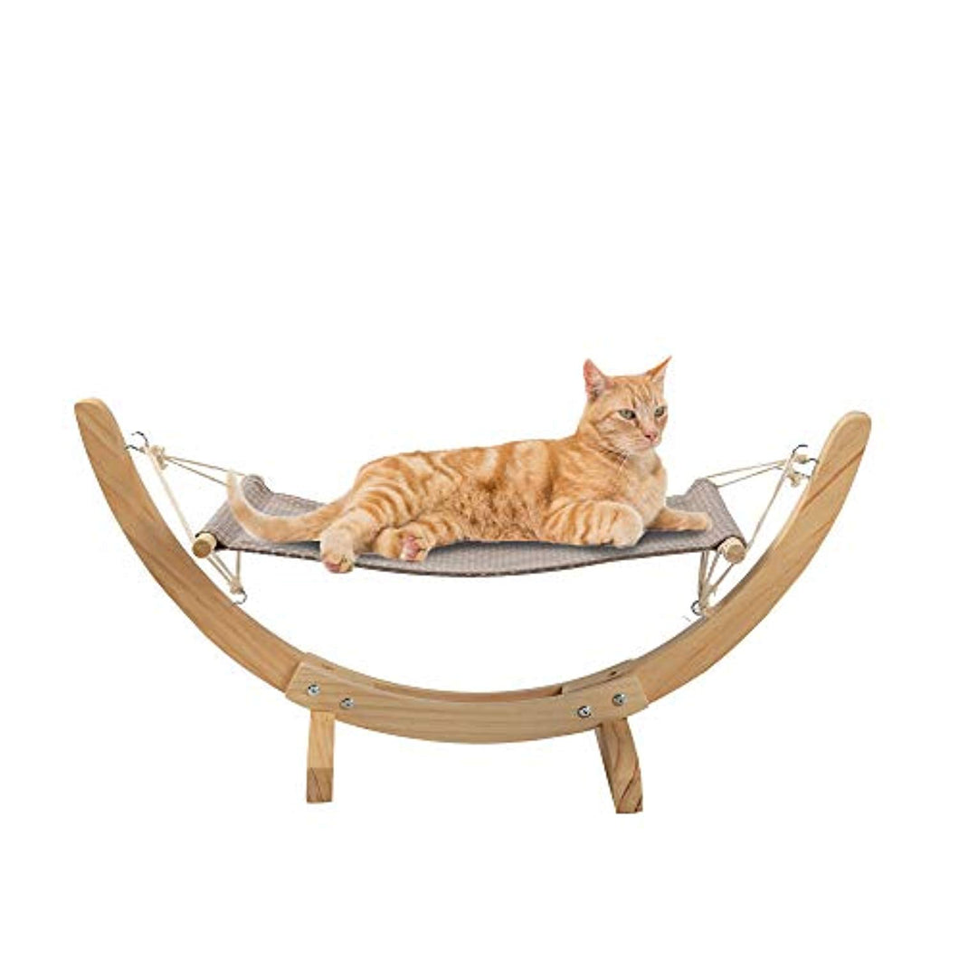 Cat Hammock Pet Soft Plush Hanging Bed for Cats - EK CHIC HOME