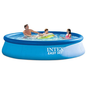 12ft X 30in Easy Set Pool Set with Filter Pump - EK CHIC HOME