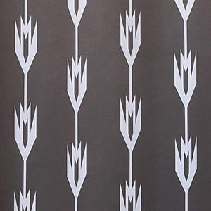 Geometric Trellis Printed Thermal Insulated Blackout Curtains 52 x 84 inch - EK CHIC HOME