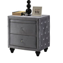 Load image into Gallery viewer, 5 pc. Queen Size Bed, 2 Night Stands, Dresser, Mirror Diamonds Tufted - EK CHIC HOME