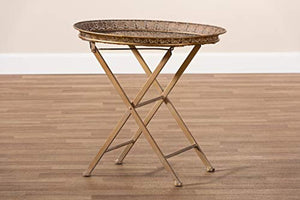 Tables One Size Antique Gold - EK CHIC HOME