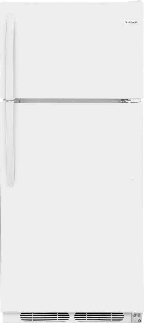 28 Inch Wide 16.3 Cu. Ft. Capacity Energy Star Rated Top Mount Refrigerator - EK CHIC HOME