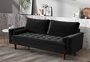 US Pride Furniture Sofas, Black - EK CHIC HOME