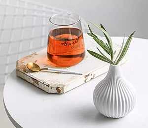 White Ceramic Vase Set, Great for Decorating Kitchen - EK CHIC HOME